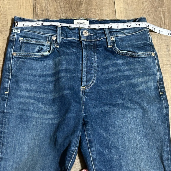 Citizens of Humanity EMERSON Button-Fly Crop Slim Boyfriend Jeans Size 26 ~ EUC - Picture 12 of 14